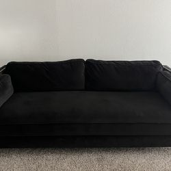 Sofa Set Couch Black