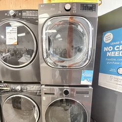WASHER AND DRYER MIX MATCH FINANCING AVAILABLE 