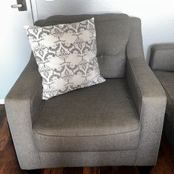 Gray Living Room Chair