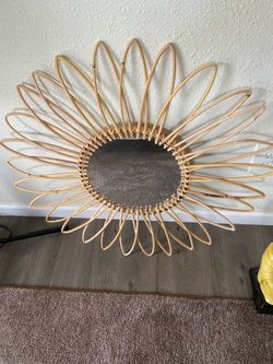 Bamboo mirror