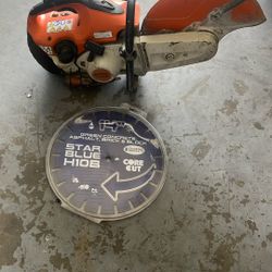 Concrete saw