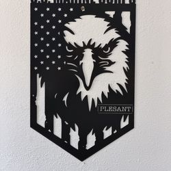 U.S. Marine Corp Eagle Metal Shield