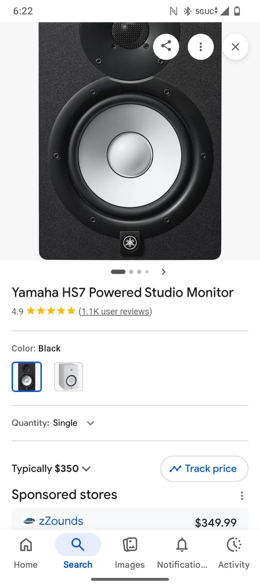 Roland keyboard/Yamaha monitor