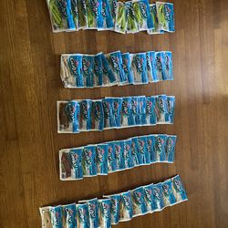 54 packs of 6” grub gulp