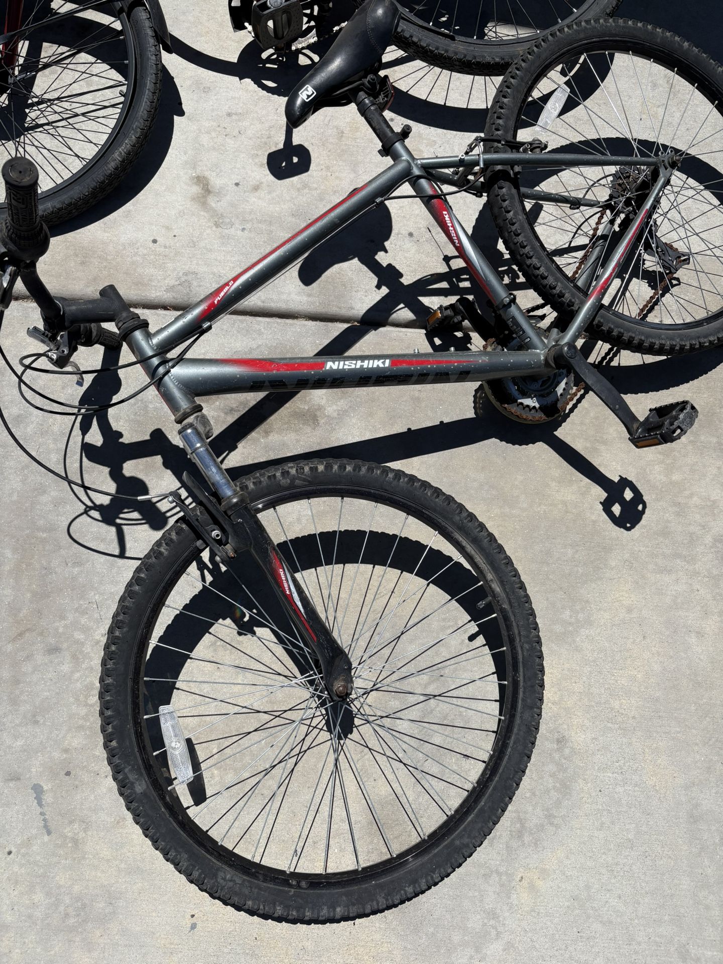 1 Nishiki, 1 Beach Cruiser, 1 Stretch Frame