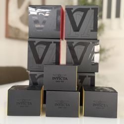 8 Men Invicta Watches For Sale-  Brand New ! 