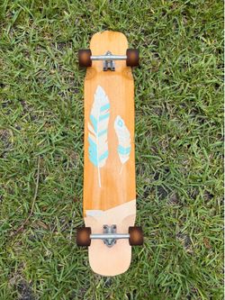NKX Feather Dancing Longboard 46” Skateboard