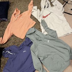 Nike And Other Hoodies Different Sizes 