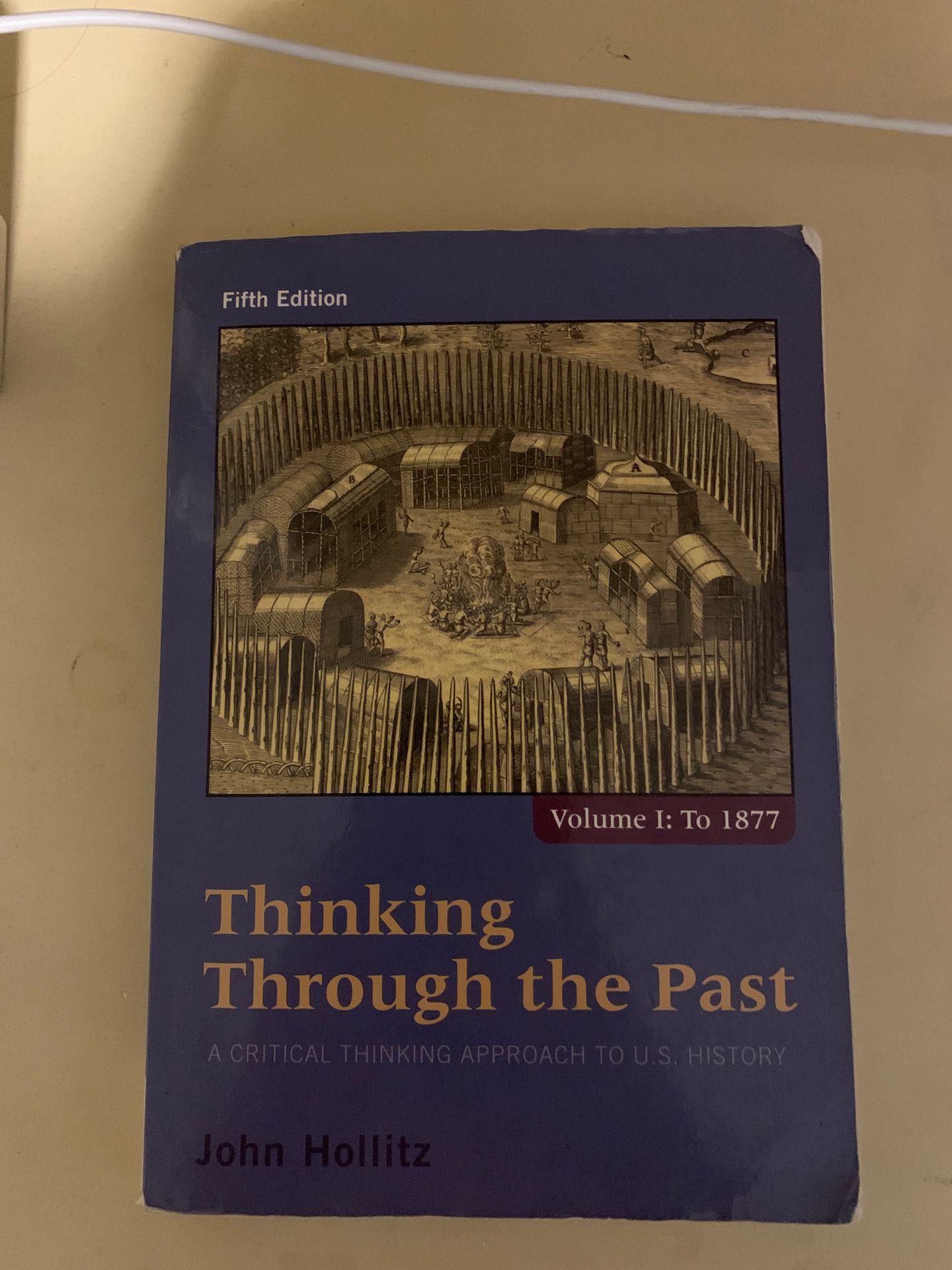 Thinking Through the Past John Hollitz book!