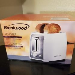 BRENTWOOD 2 SLICE TOASTER