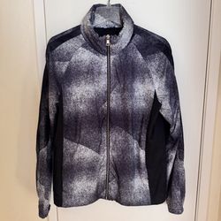 Jack & Jones C Dust Jacket Men’s M 175/96A Black Gray Hooded Windbreaker Lightweight 