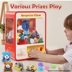 Surprise Claw Machine With Toys And Coins 🪙 Inside. Electric Claw Machine For Kids 