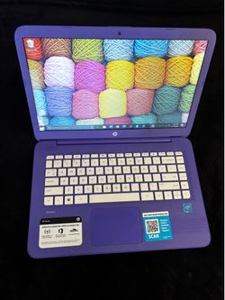 Hp Strem Laptop (Purple)