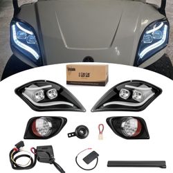 10L0L Golf Cart Headlight Kit For Yamaha Drive 2 Golf Cart 2017-UP