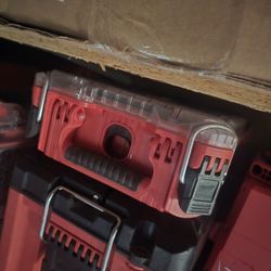Milwaukee Packout Bag And 2 Small Boxs