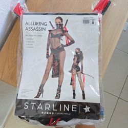 Disfraz De Halloween.  Costume. Sexy Assasin