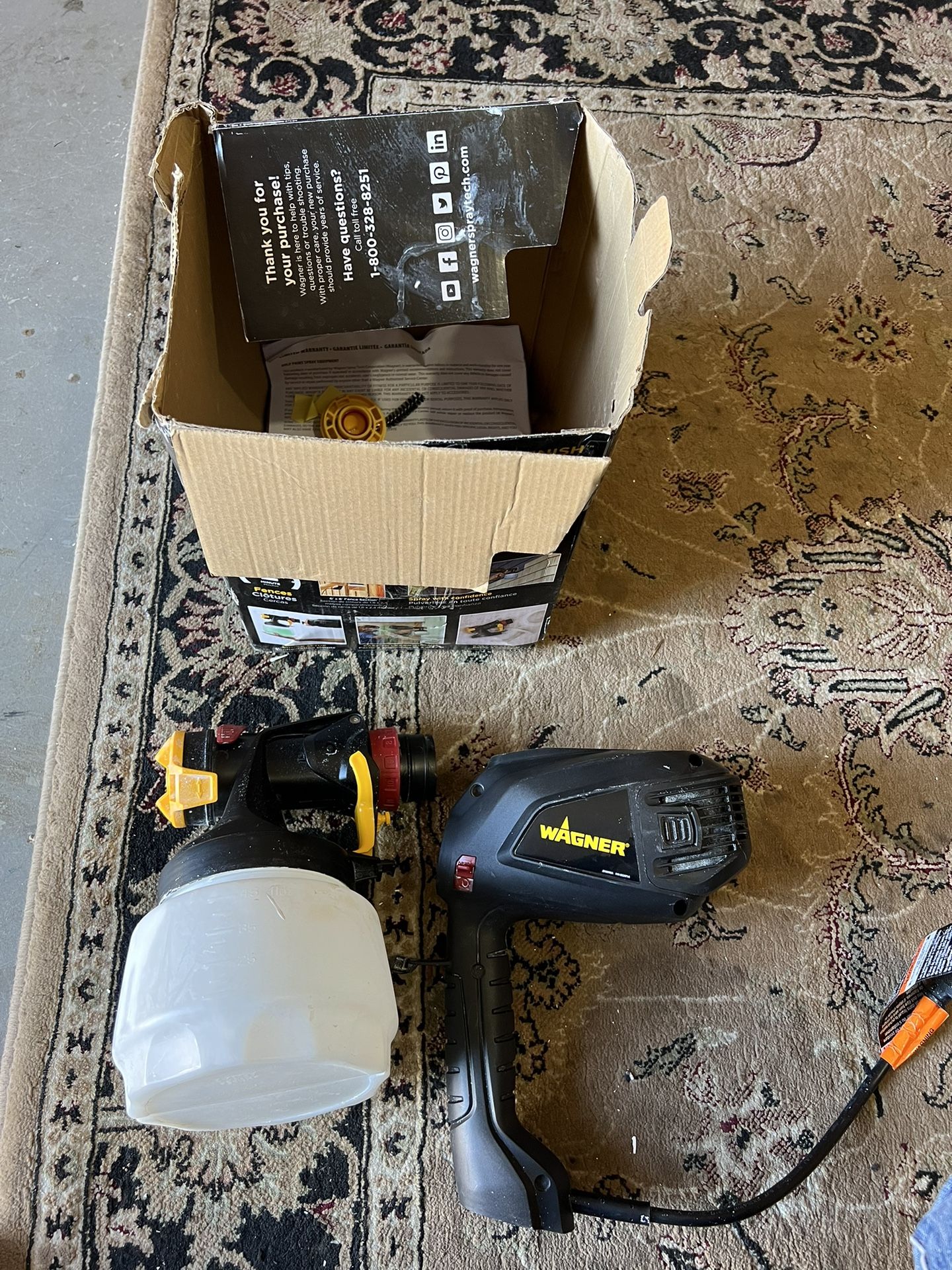 Wagner FLEXiO 2500 Corded Electric Handheld HVLP Paint, 51 OFF
