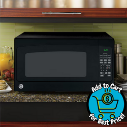 GE 2.0-cu ft 1200 -Watt Countertop Microwave -Black