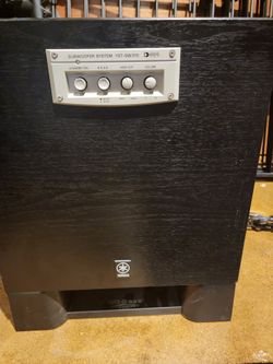 Yamaha 12 inch powered subwoofer