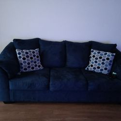 Blue Sofa 