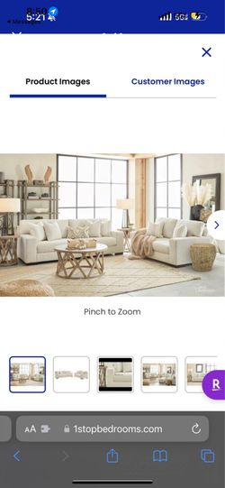 Ashley Furniture couch Sofa Love Seat Set