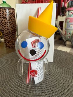 🍔 Jack in the Box Limited-Edition Jack Sipper Glass Cup 🍔