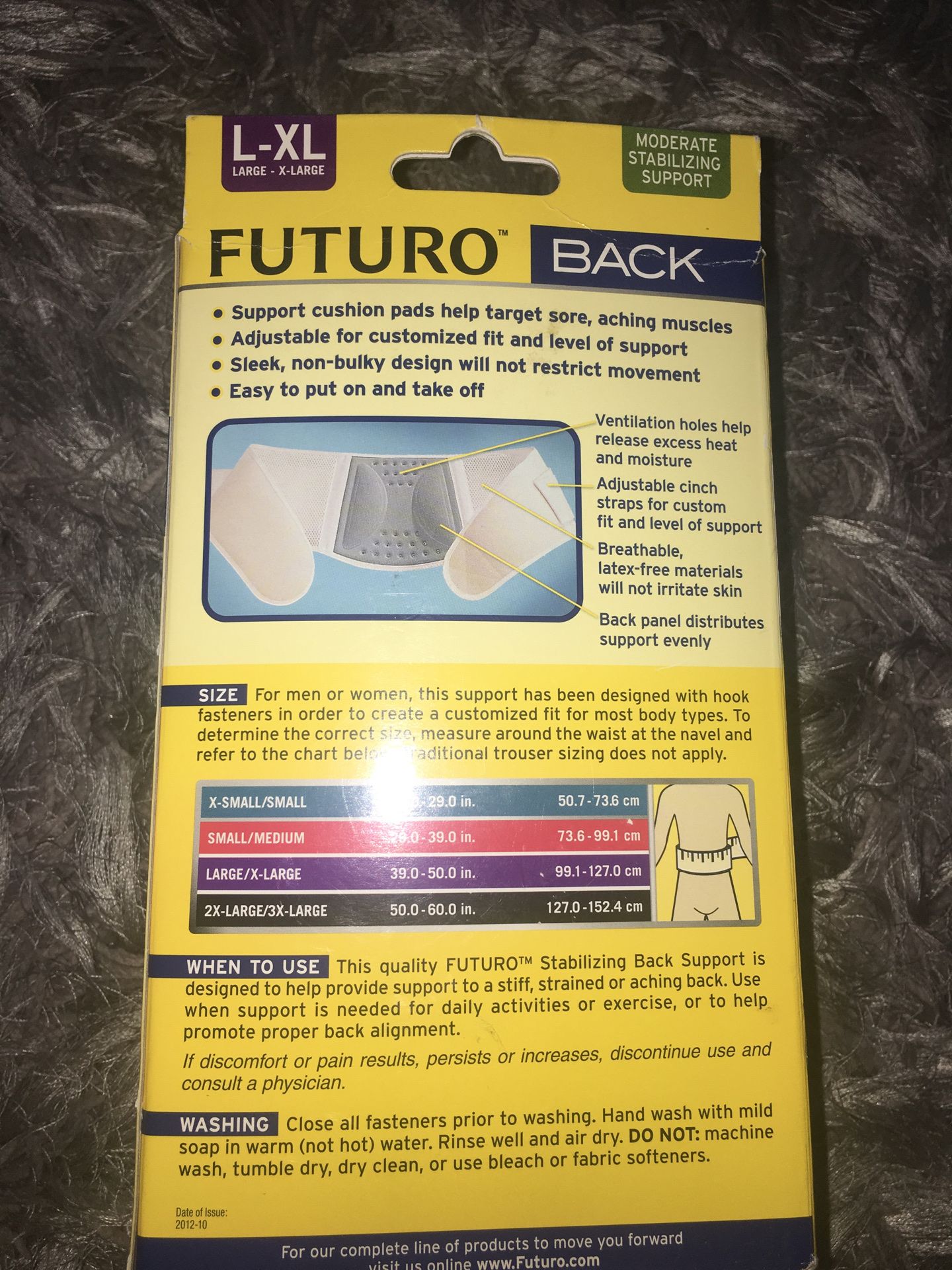 Back brace - support