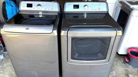 MAYTAG XL WASHER & DRYER SET ↘️↘️ DELIVERED & INSTALLED