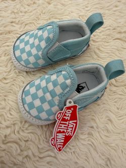 Vans Infant Slip-On Checkerboard Shoes
