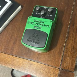 Benhringer Vintage Tube Overdrive Guitar Pedal