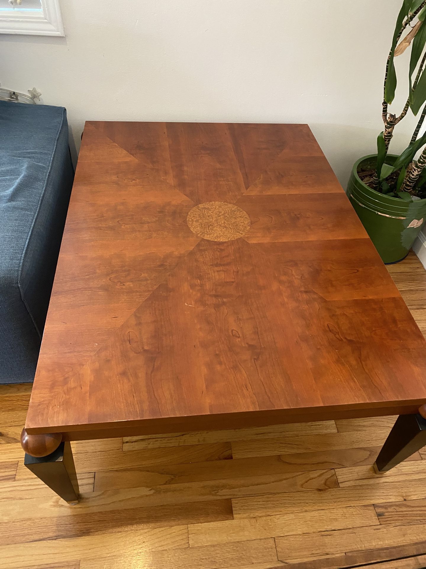 Ethan Allen Solid Wood Table – $100