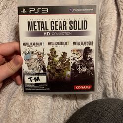 Metal Gear Solid Collection PS3