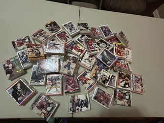 50 card random packs of hockey sports cards Score UpperDeck Tops ProSet Flair Ultra stocking stuffer
