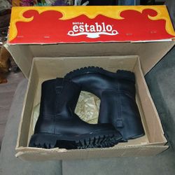 Size 8 Steel-toed Boots