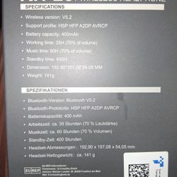 Wireless Bluetooth Headset 