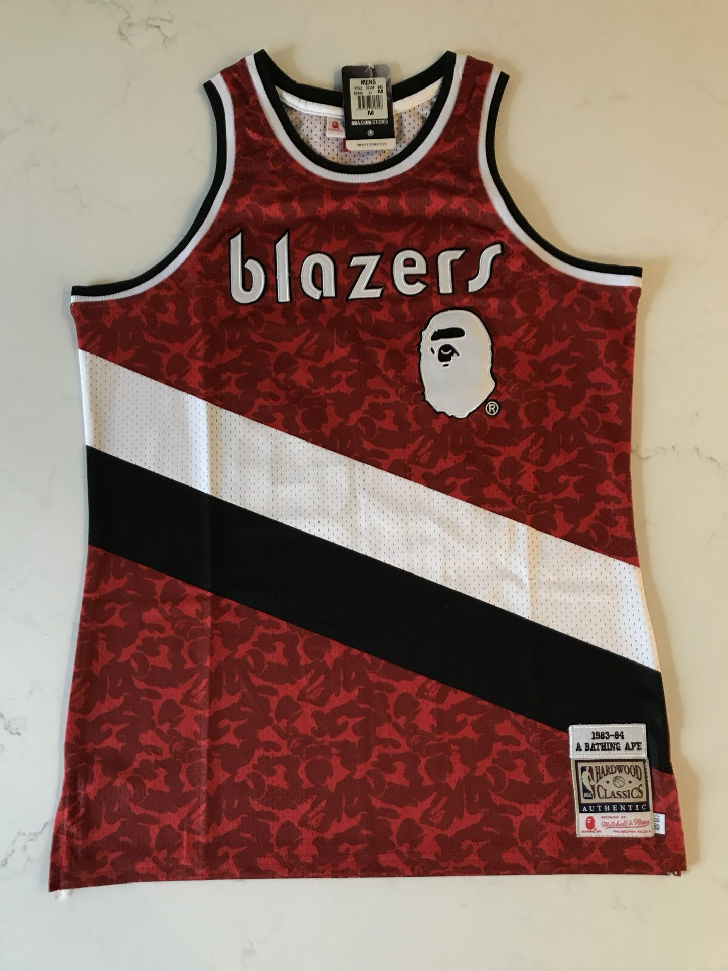 Bape Portland Trail Blazers Jersey