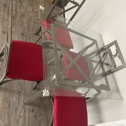 Glass Dining Table