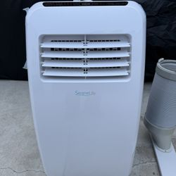 SereneLife 3-in-1 Portable Air Conditioner, 8000 BTU, Dehumidifier, Fan, Remote Control, for 215+ sq. ft.