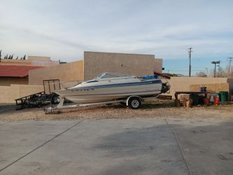 Capri Bayliner With Trailer Needs A Liittle Work 650 Dollars