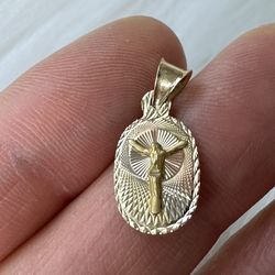 14K Solid Gold Pendant