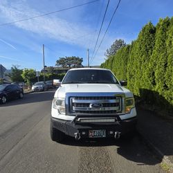 2013 FORD F150 LARIAT, LIFTED 