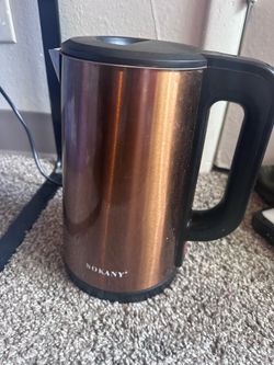 Copper Electric Kettle - Fast Boil - Works Great