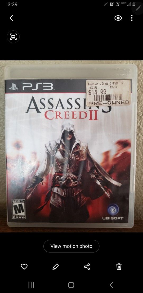 PS3- Assassins Creed ll