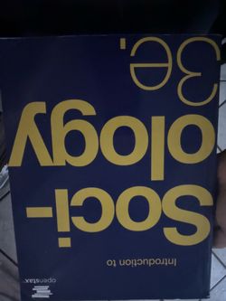 Sociology 3e hardcover book