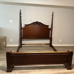Vintage King Bed Frame 