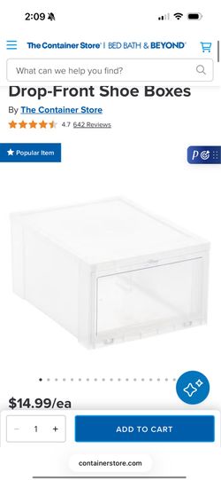 Shoe boxes