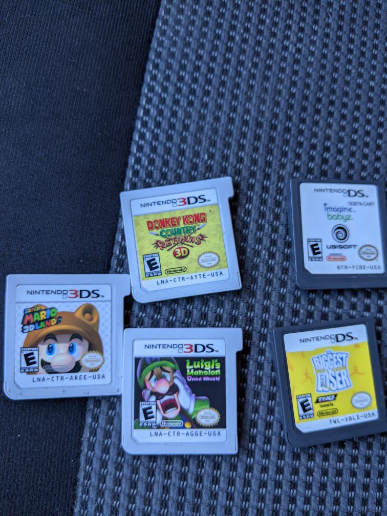 Several Nintendo Games 