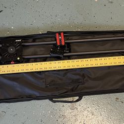 Neewer 40" / 101.6cm Carbon Fiber Camera Slider with Carrying Case