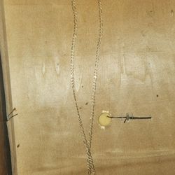 24 Inch Gold Chain With Pendant