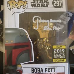 Boba Fett Signed Funko